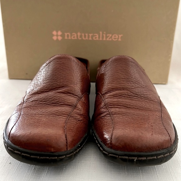 Naturalizer / Leather / Brown Mules - Picture 4 of 11